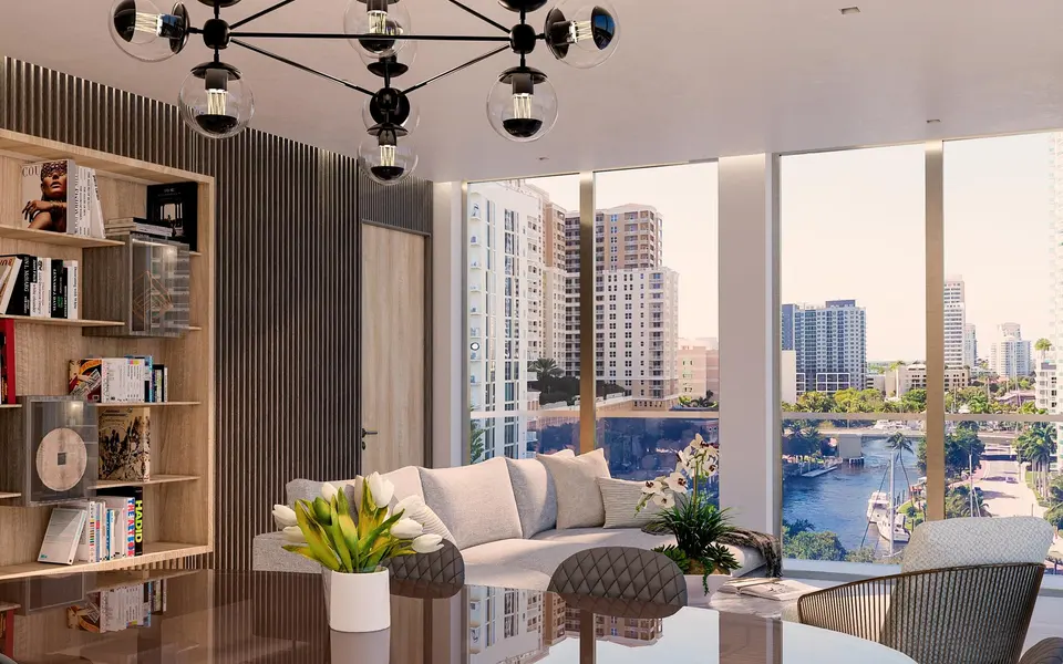 Living room — Sixth & Rio Fort Lauderdale in Fort Lauderdale