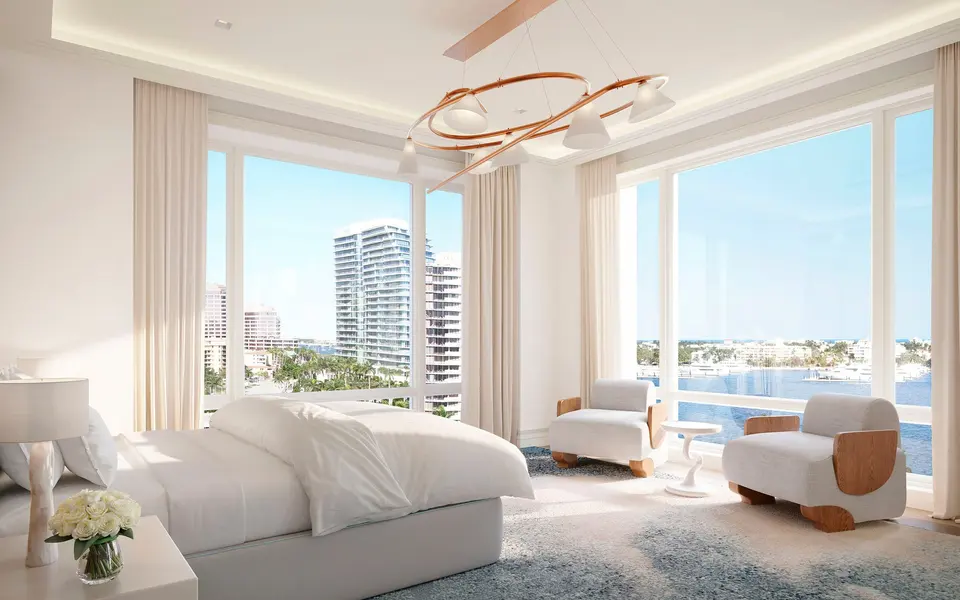 Living room — South Flagler House West Palm Beach in West Palm Beach