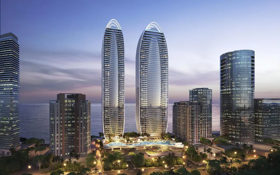 Aerial view — St. Regis® Residences Sunny Isles in Sunny Isles Beach