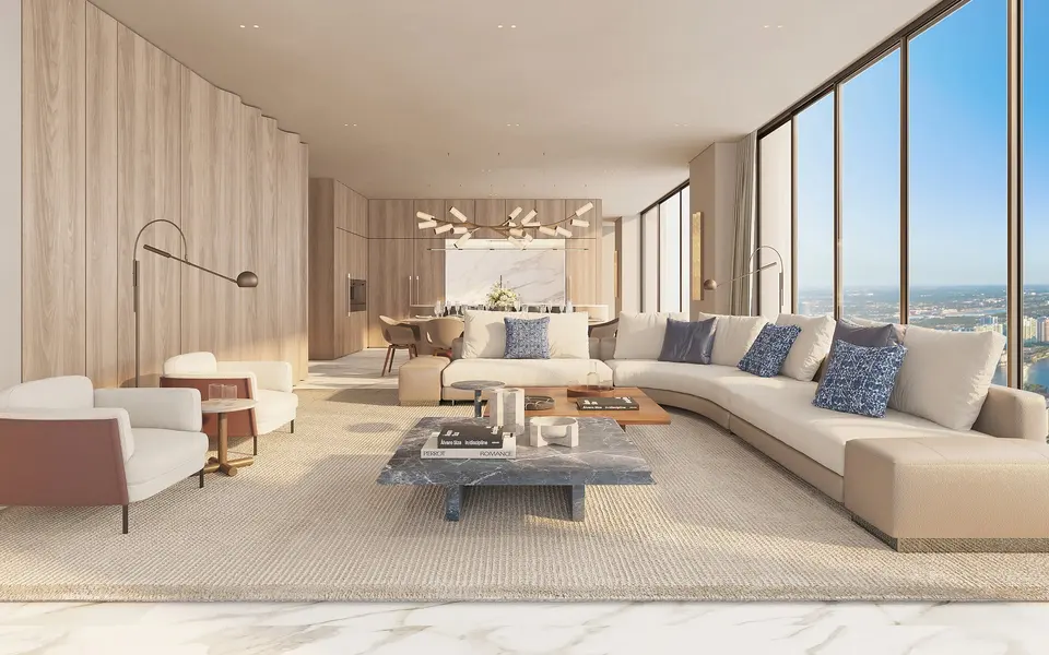 Living room — St. Regis® Residences Sunny Isles in Sunny Isles Beach