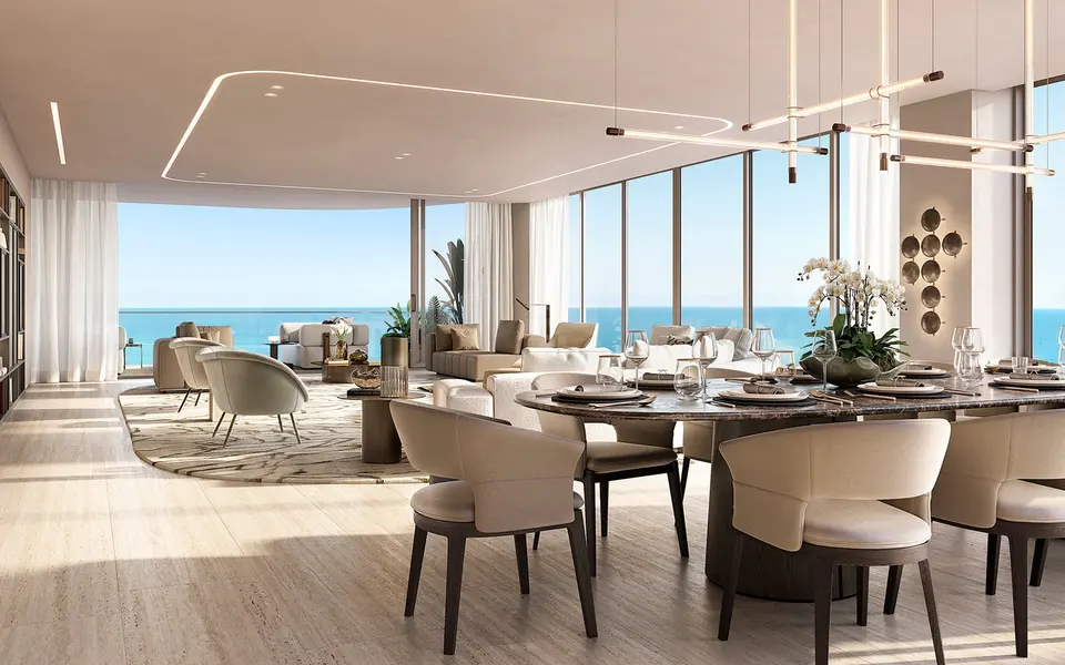 Living room — St. Regis® Residences Sunny Isles in Sunny Isles Beach