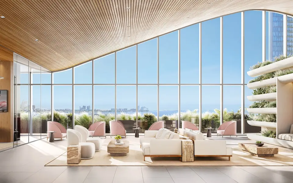 Living room — The Cove Residences Edgewater in Edgewater