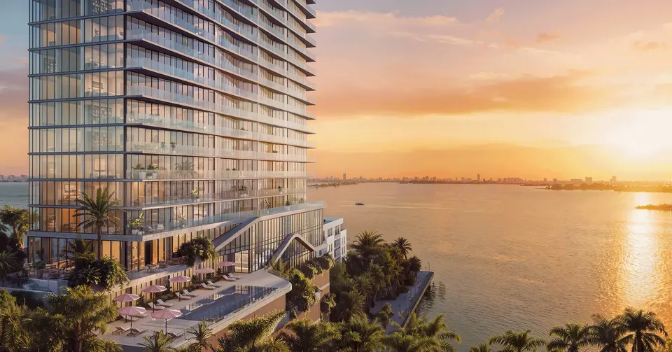 Living room — The Cove Residences Edgewater in Edgewater