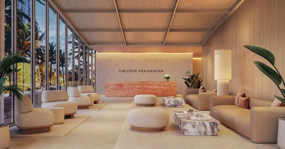 Living room — The Cove Residences Edgewater in Edgewater