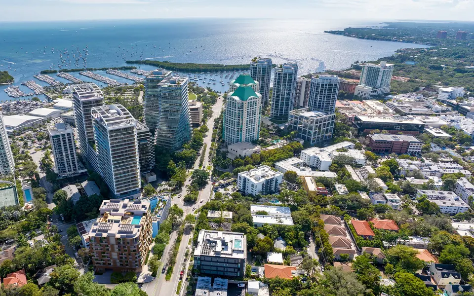 Aerial view — The Lincoln Coconut Grove in Coconut Grove