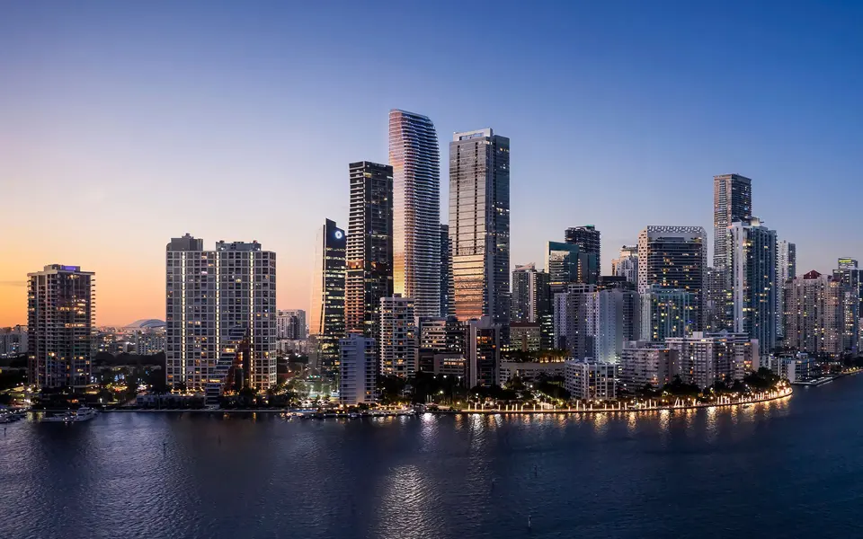 Aerial view — The Residences at 1428 Brickell in Brickell