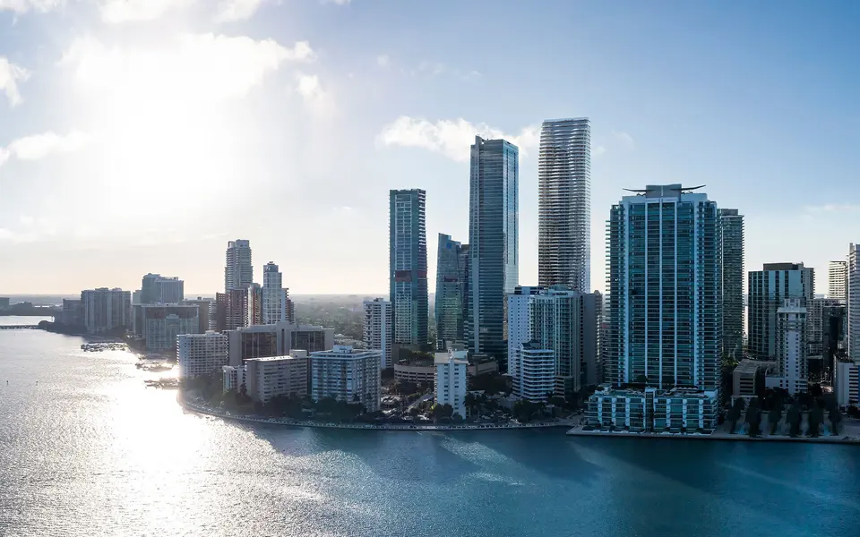 Aerial view — The Residences at 1428 Brickell in Brickell