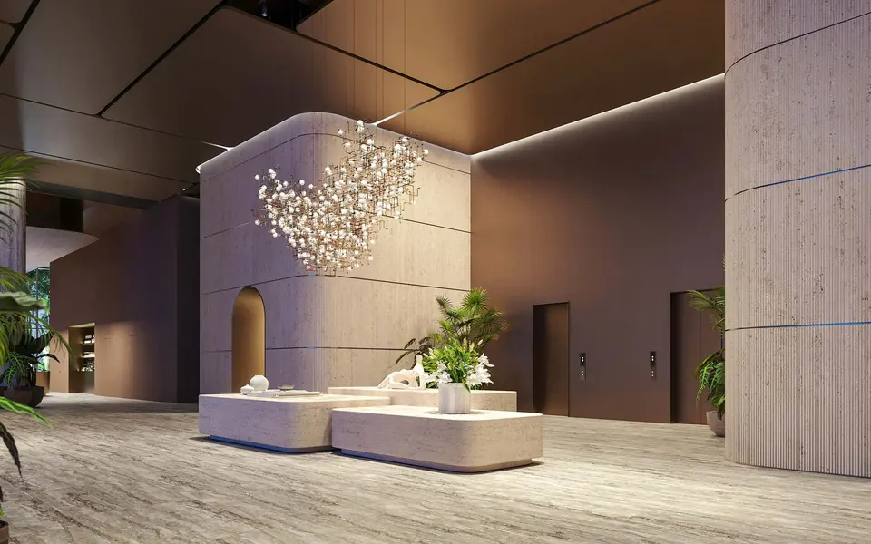 Lobby — The Residences at 1428 Brickell in Brickell