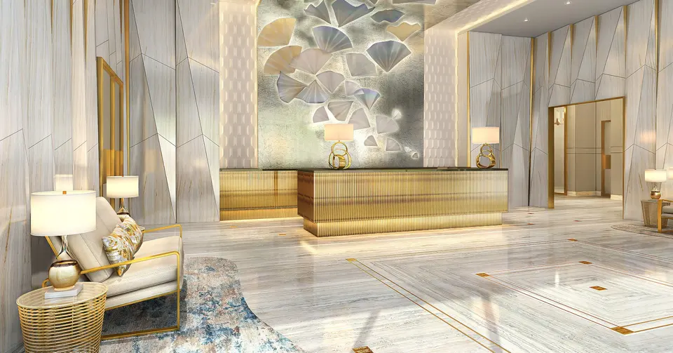 Lobby — The Residences at Mandarin Oriental Boca Raton in Boca Raton