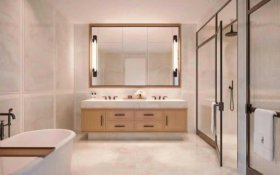 Bathroom — The Ritz Carlton Residences® Fort Lauderdale in Fort Lauderdale