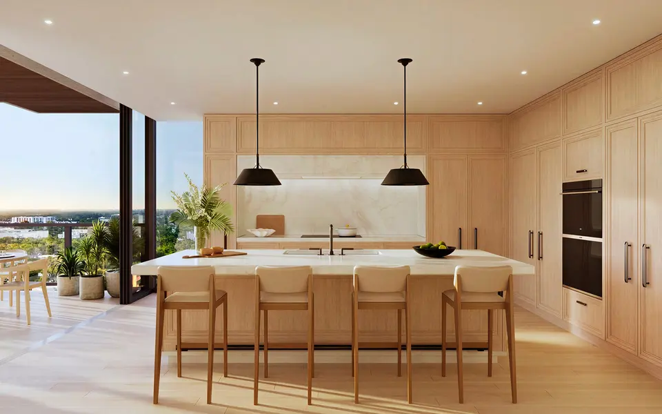 Kitchen — The Ritz Carlton Residences® Fort Lauderdale in Fort Lauderdale