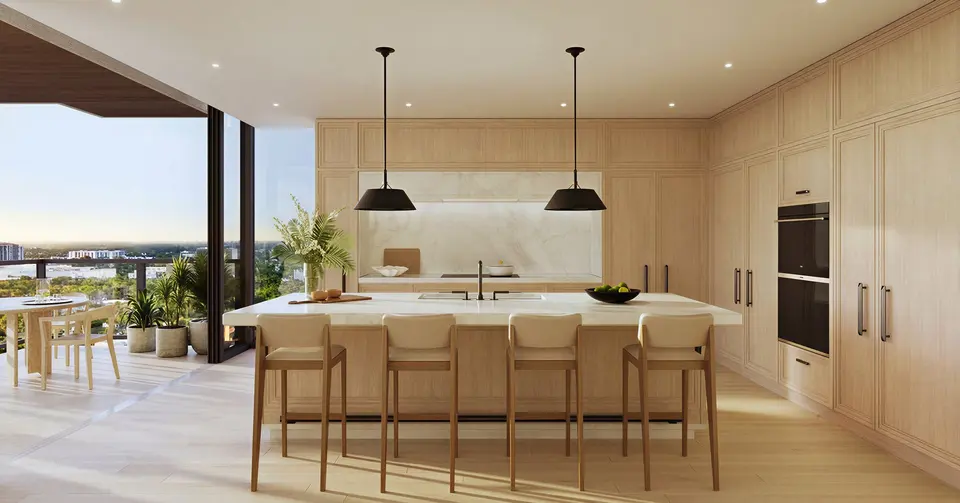 Kitchen — The Ritz Carlton Residences® Fort Lauderdale in Fort Lauderdale