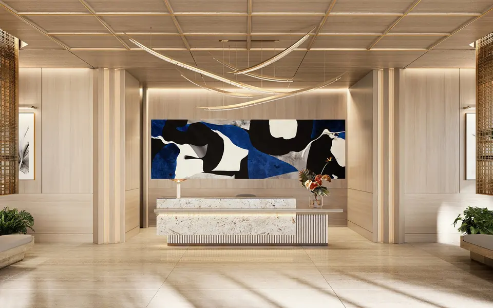 Lobby — The Ritz Carlton Residences® West Palm Beach in West Palm Beach