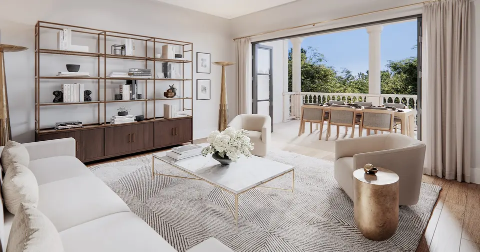 Living room — The Village at Coral Gables in Coral Gables