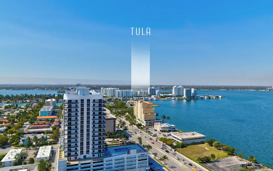 Aerial view — Tula Residences North Bay Village in Miami Beach