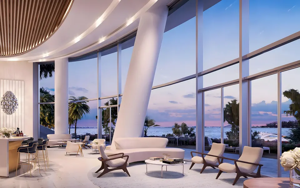 Living room — UNA Residences Brickell in Brickell