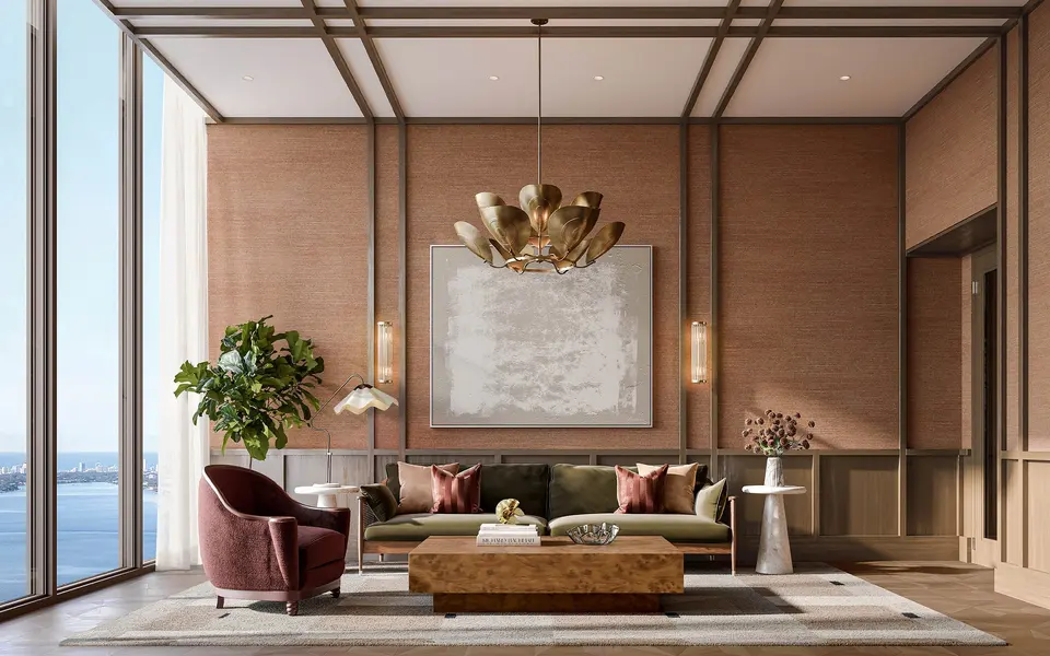 Living room — Villa Miami in Edgewater