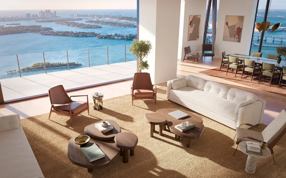 Living room — Villa Miami in Edgewater