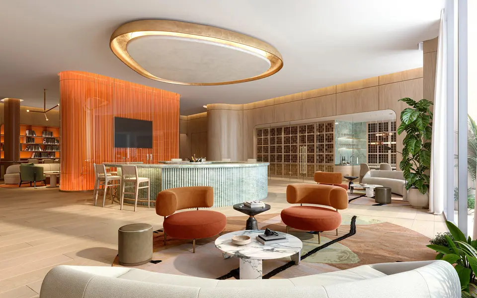 Living room — W Pompano Beach Hotel & Residences in Fort Lauderdale