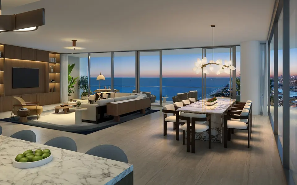 Living room — W Pompano Beach Hotel & Residences in Fort Lauderdale