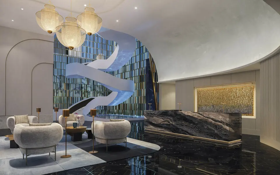Lobby — Waldorf Astoria Residences Downtown Miami in Miami