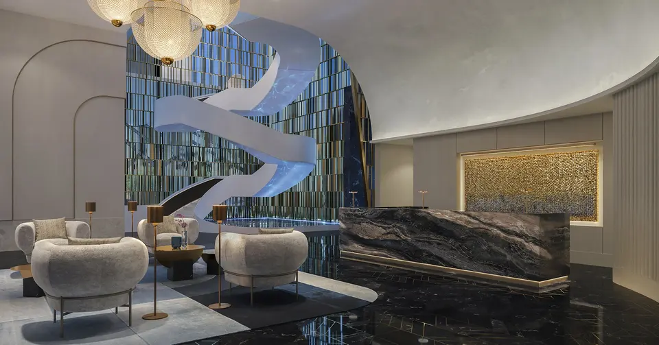 Lobby — Waldorf Astoria Residences Downtown Miami in Miami