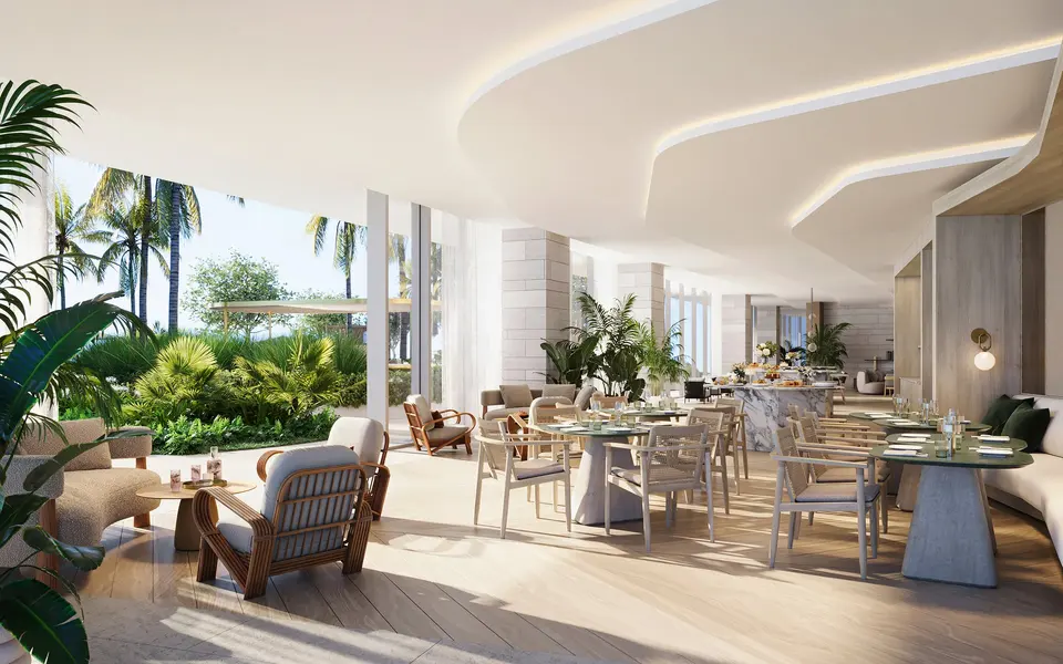 Living room — Waldorf Astoria Residences Pompano Beach in Fort Lauderdale