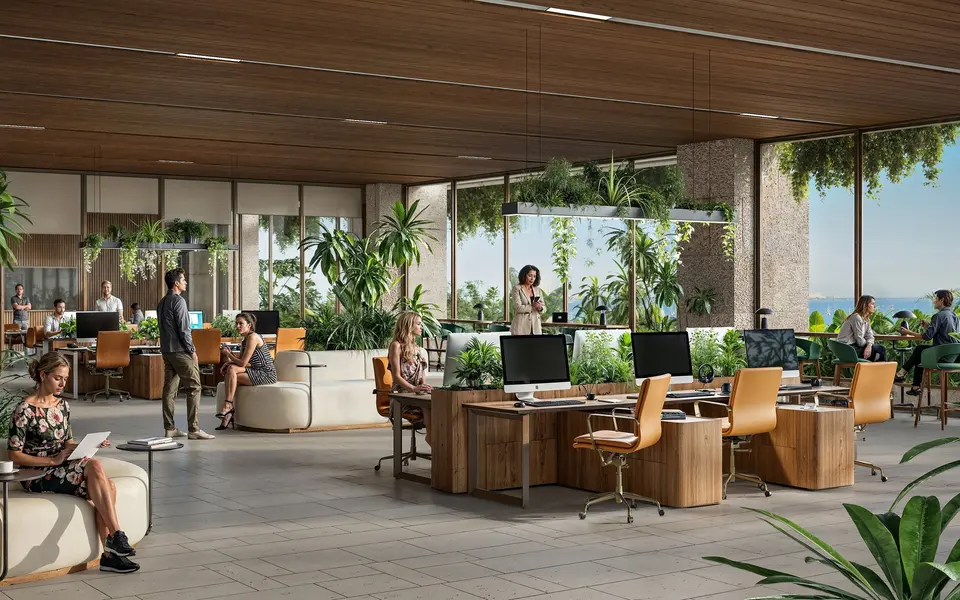 Living room — Ziggurat Coconut Grove in Coconut Grove